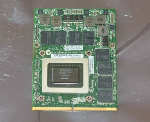 Nvidia Quadro 4000M Q4000M N12E-Q3-A1 2Gb Mxm 3.0B Ddr5 For Dell Hp Gpu