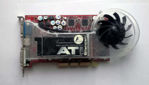 Ati Radeon 9700 128Mb Agp Vga Card - Test Ok