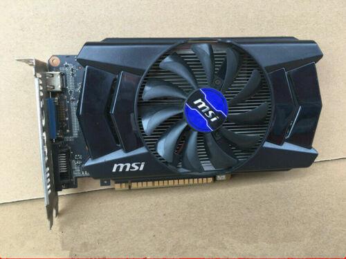 Msi Geforce Gtx 750 Ti Video Graphics Card Gddr5 128-Bit 2Gb Hdmi Vga Dvi
