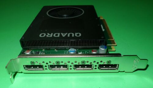 Nvidia Quadro M2000 4Gb Gddr5 Pci-E Displayport Video Graphics Card Dell W2Tp6