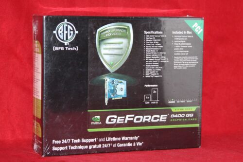 Bfg Nvidia Geforce 8400 Gs, 512Mb Ddr2, Pci Graphics Card. (Bfge84512Gsp)