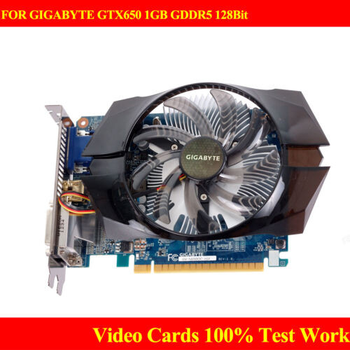 For Gigabyte Gtx650 1Gb Gddr5 128Bit Video Cards 100% Tested Work