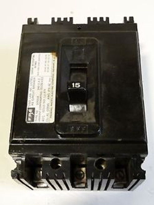 Federal Pacific FPE NE234015 15Amp 240Volt 3Pole Breaker