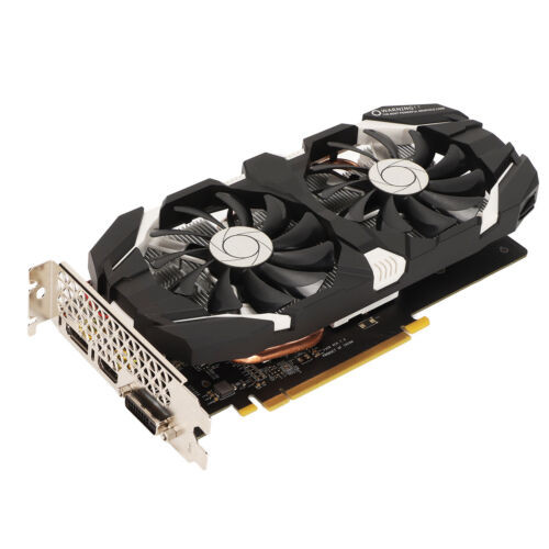 Gddr5 Graphics Card For Gtx1060 6Gb 192Bit Dual Fans 4K Hdr 8008Mhz Memory Hot