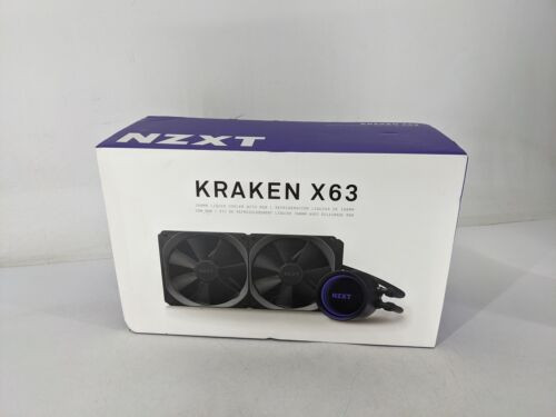 Nzxt Kraken X63 280Mm - Rl-Krx63-01 - Aio Rgb Cpu Liquid Cooler