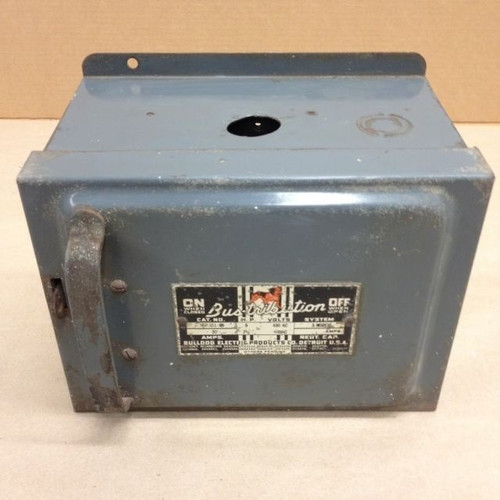 Ite Siemens Bulldog Bp351 Cover Operated Fuse Bus Plug