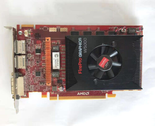 Amd Firepro W5000 2Gb Gddr5 Pci-E Displayport Dvi Professional Graphics Card