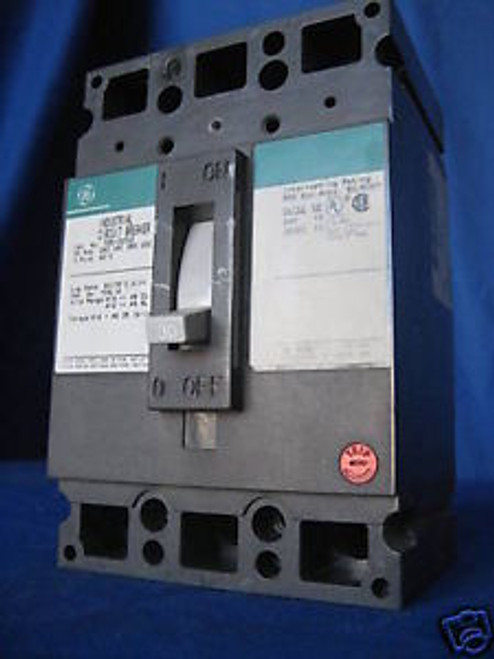 GE TEB132030 30A 3P 240 VAC 250 VDC CIRCUIT BREAKER