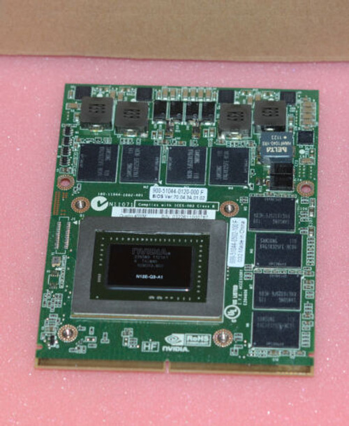Dell Quadro 4000M Q4000M 2Gb Precision M4700 M6700 N12E-Q3-A1 Graphics Card