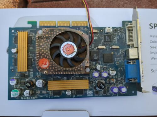 Msi Geforce4 Ti 4200 128Mb Ddr Agp 8X Vga S-Video Dvi-I Graphics Card