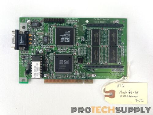Ati Mach 64-Gx Video Card Gpu 10-25500-30 With Warranty
