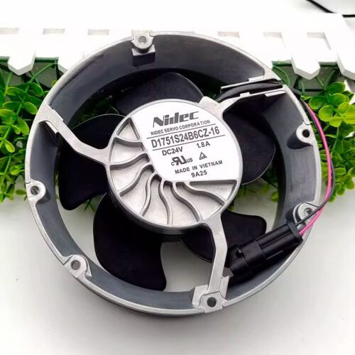 Original Nidec D1751S24B6Cz-16 6314Hr 17251Mm Dc24V 1.8A For Abb Inverter Fan