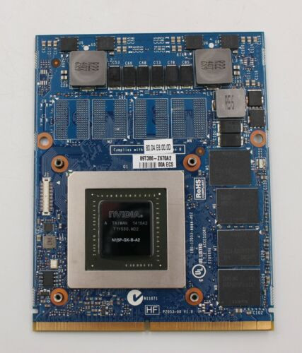 Dell Alienware 17 18 7Mprn J0M0K Vga Video Card Nvidia Gtx860M Gddr5 Gtx 860M
