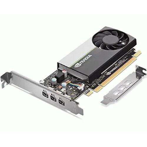 Nvidia Quadro T400 Graphics Card T400 4 Gb Gddr6 Pcie 3.0 X16 3×Mini Dp 30W