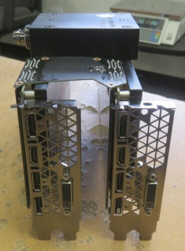 Pair Nvidia Gtx1080 Pcie 8Gb Video Card Liquid Cooled