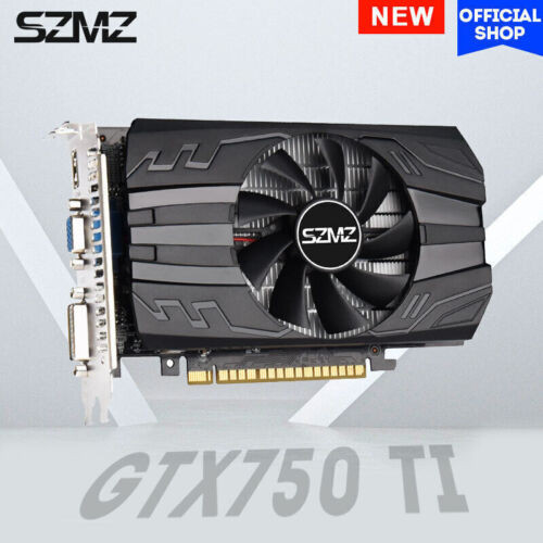 Szmz Geforce Gtx 750 Ti 2Gb Video Card Gddr5 Graphics Cards Pci-E 16X Dvi Hdmi