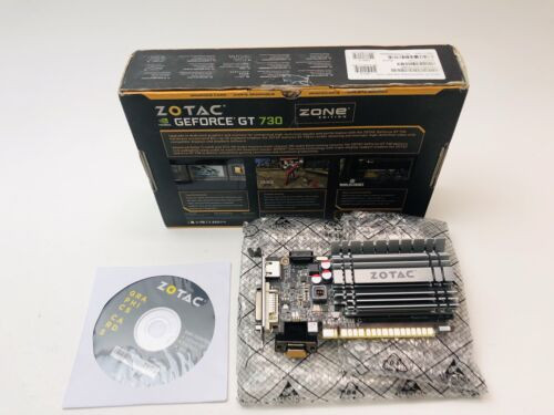 Zotac Geforce Gt 730 Zone Edition 4Gb Graphics Card Zt-71115-20L New