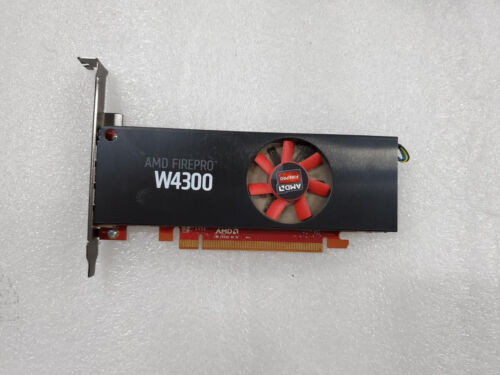 Amd Firepro W4300 4Gb Gddr5 Pci-E Mini Displayport Professional Graphics Card