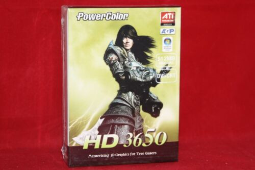Powercolor Ati Radeon Hd 3650, 512Mb Ddr2, Agp Graphics Card. (Ag3650 512Md2-V3)
