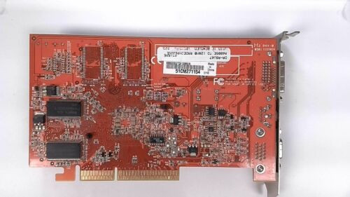 Da-Asu67 Asus Ati 128Mb Agp Video Card With Vga S-Video And Dvi Outputs Radeon 9