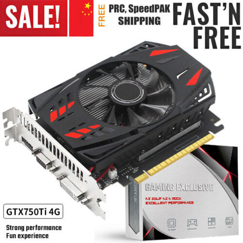 Nvidia Gtx750 4G Video Cardfor Home Office Computer Desktop Graphics Gtx1050Tl