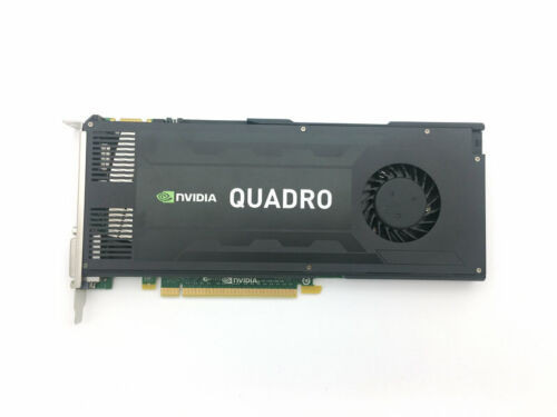 For Hp Nvidia Quadro K4000 3Gb Gddr5 Pcie 2.0 X16 Dvi-I Graphics Card 700104-001