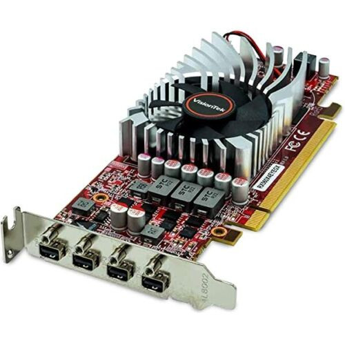 Visiontek Radeon Rx 560 4Gb Gddr5 4M 4K Graphics Card With 4X Mini Displayport