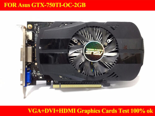 For Asus Gtx-750Ti-Oc-2Gb Gtx750Ti Gddr5 Pci Express 3.0 Desktop Graphics Cards