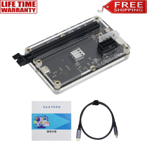 Mini Graphics Card Box Video Card Box+ Gpu Dock+60Cm Cable For Thunderbolt 4 & 3
