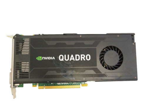 700104-001 For Hp Nvidia Quadro K4000 3Gb Gddr5 Pcie 2.0 X16 Dvi-I Graphics Card