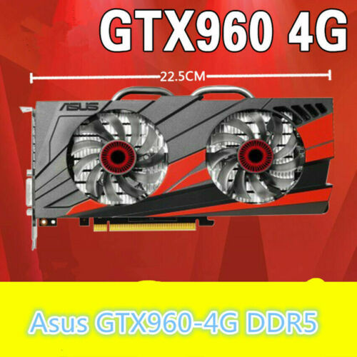 Asus Nvidia Geforce Gtx960 4Gb Ddr5 Dvi/Dp/Hdmi Pci-Express Video Card