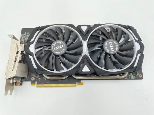 Msi Nvidia Geforce Gtx1060 Armor 6Gb Gddr5 Graphics Video Card Dp Dvi Hdmi