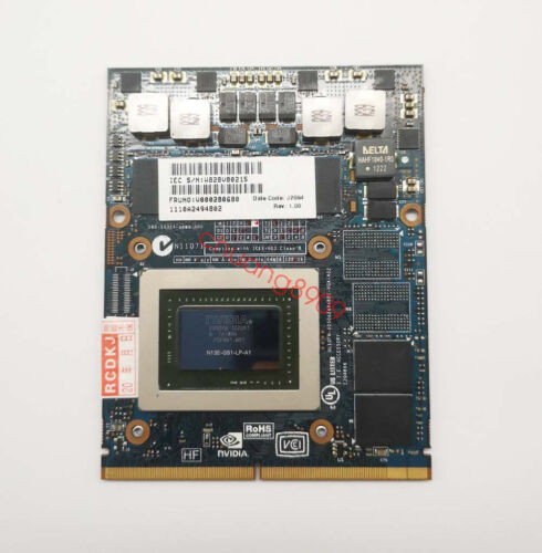 For Toshiba Qosmio X870 X875 Nvidia Gtx 670M 3Gb Graphics Video Card V000280680