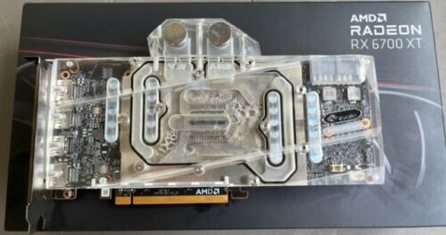 Amd 6700Xt Graphics Card With Waterblock