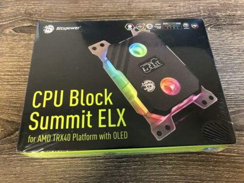 Bitspower Cpu Block Summit Elx For Amd Trx40 Platform With Oled