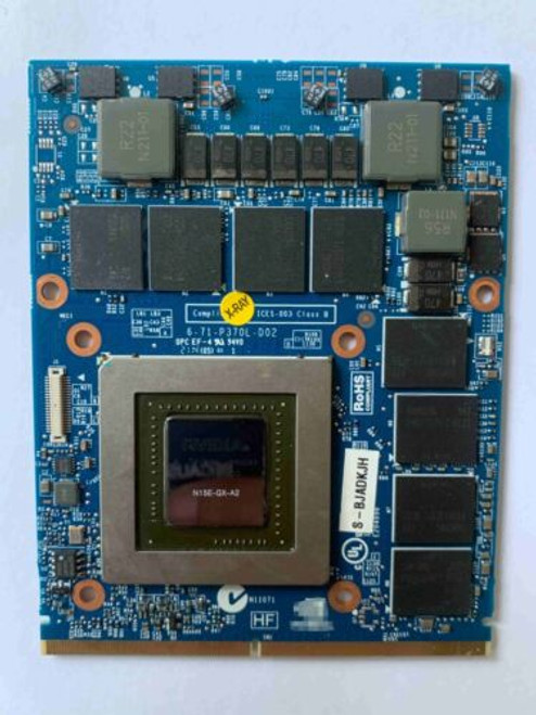 Dell Alienware 17 18 Nvidia Geforce Gtx 880M 8Gbgddr5 Mxm Gpu Video Card Jh9Pp