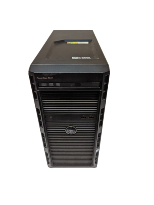 Dell Poweredge T130 Tower Server : Intel Xeon E3-1220 V5 @ 3Ghz, 16Gb Ddr4 Ram,