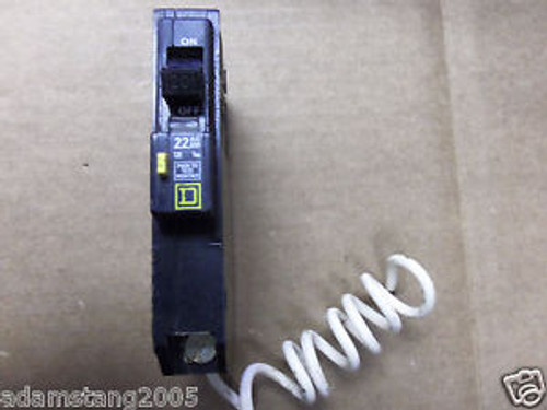 Square D QOB 1 pole 20 amp QOB120VHGFI  22KA Circuit Breaker GF GFI GFCI