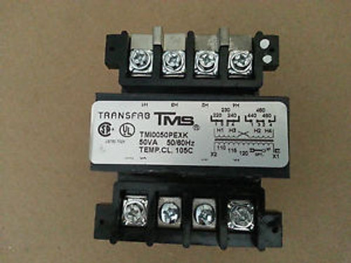 Transfab TMI 0050PEXK  50VA 120/230/460V Transformer