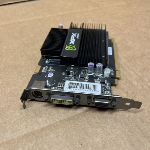 Pcie X16 Nvidia Xfx Gf8500Gt 500M 512Mb Ddr2 Tv Dvi Vga Dvi S-Video Silent