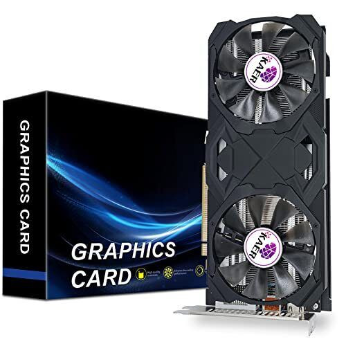 Rx580 8Gb Graphics Card Gddr5 256Bit Computer Graphics Card With Dual Fans