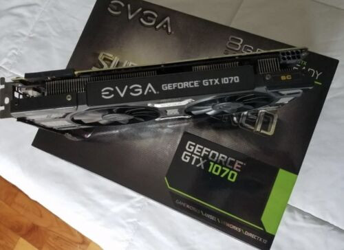 Evga 08G-P4-51713-Kr Geforce Gtx 1070 Gaming 8Gb Gddr5 Acx 3.0 - Black