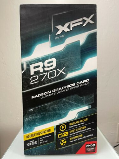 Xfx Amd Radeon R9 270X 2Gb Ddr5 (Model No. R9-270X-Cd