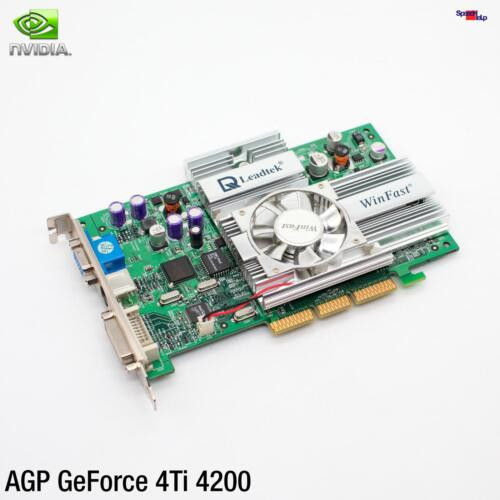 Agp 8X Graphic Card Leadtek Winfast A280 128Mb Nvidia Geforce 4Ti 4 Titanium