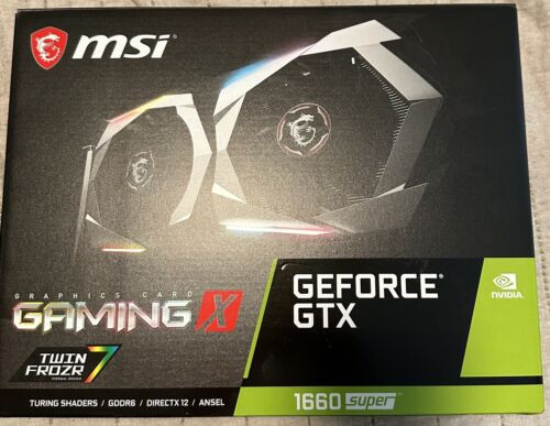 Geforce Gtx 1660 Super 6Gb Gddr6