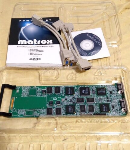 Matrox G+/Quadp P/N: 79075010575 Mg10820 Kit Graphics Board
