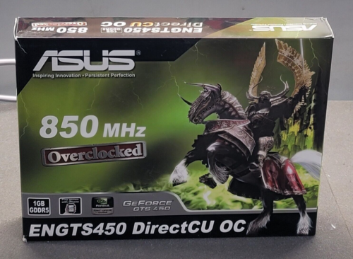 Asus Engts450 Directcu Oc 850 Mhz Overclocked 1Gb Ddr5