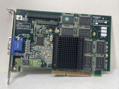 Ensoniq 3D Voodoo 3Dfx Banshee Agp Video Vga Graphics Card 4001046701