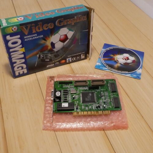 Joytech Joymage Cirrus Logic Pci 1Mb Vga Cl-Gd5446Bv-Hc-A Video Card - Excellent