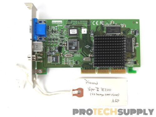 Diamond Viper Ii Z200 Video Card Gpu 28230411-004 With Warranty